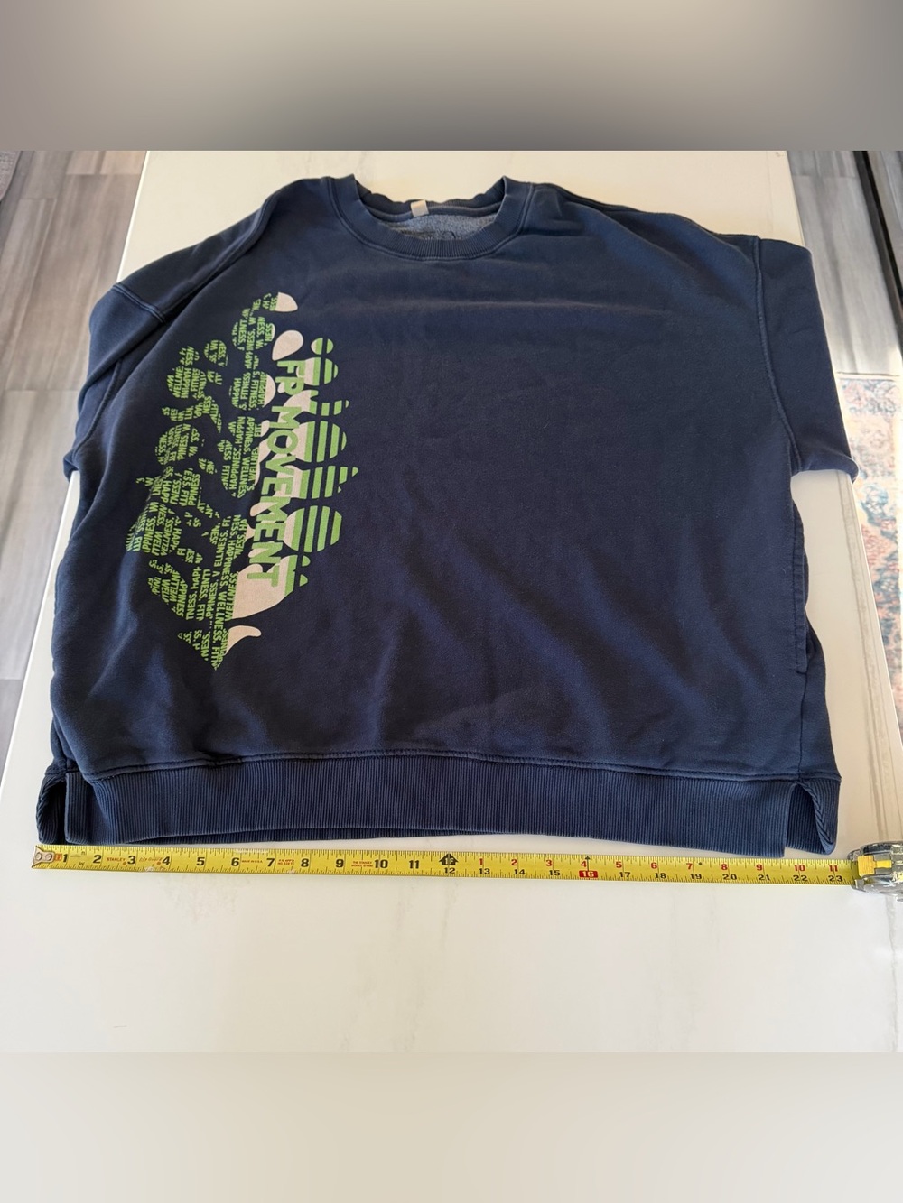 FP Movement by Free People All Star Logo Pullover / Midnight Navy - Picture 6 of 9